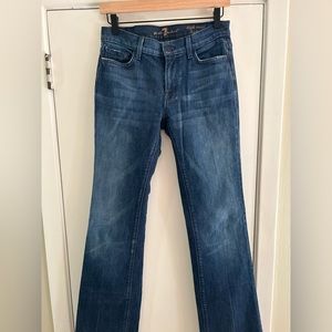 7 for all mankind high waist bootcut